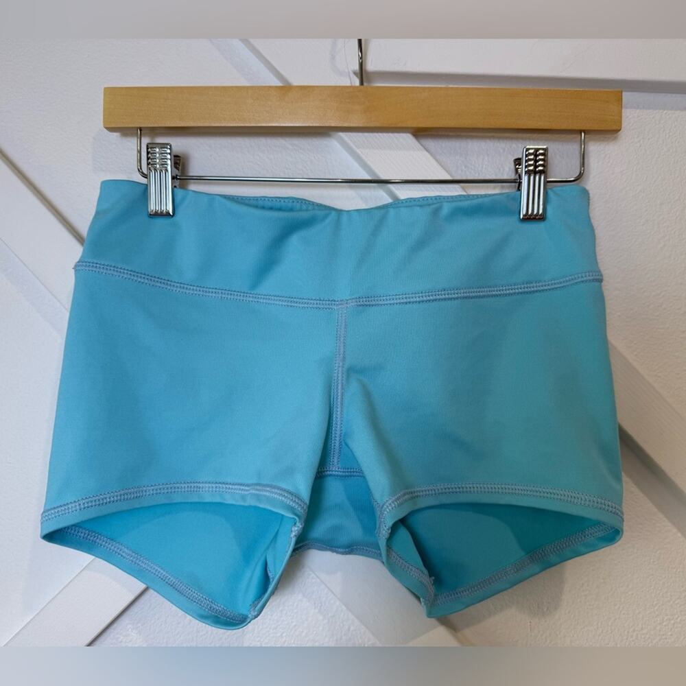Fleo Original Booty Gym Shorts Blue Size Small